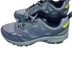 Skechers Mens Hillcrest Trail Trainer Shoe 237265 Black/Charcoal‎ Size 10 EUC